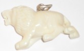 carved ivory pendant