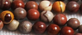 Picasso Jasper Round Beads