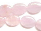 Rose Quartz Oval Beads