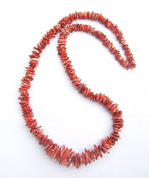 red spiny oyster shell beads