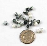 Tree Agate Round Beads 4mm