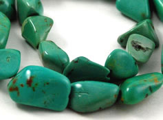 Polished Natural Turquoise Nuggets